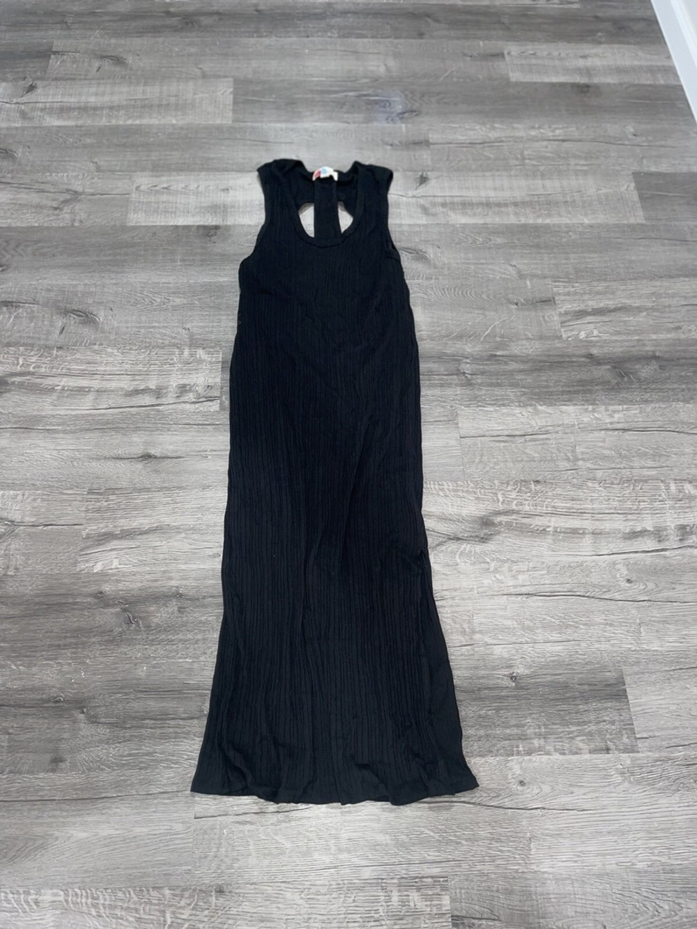 New free people rubbed maxi dress